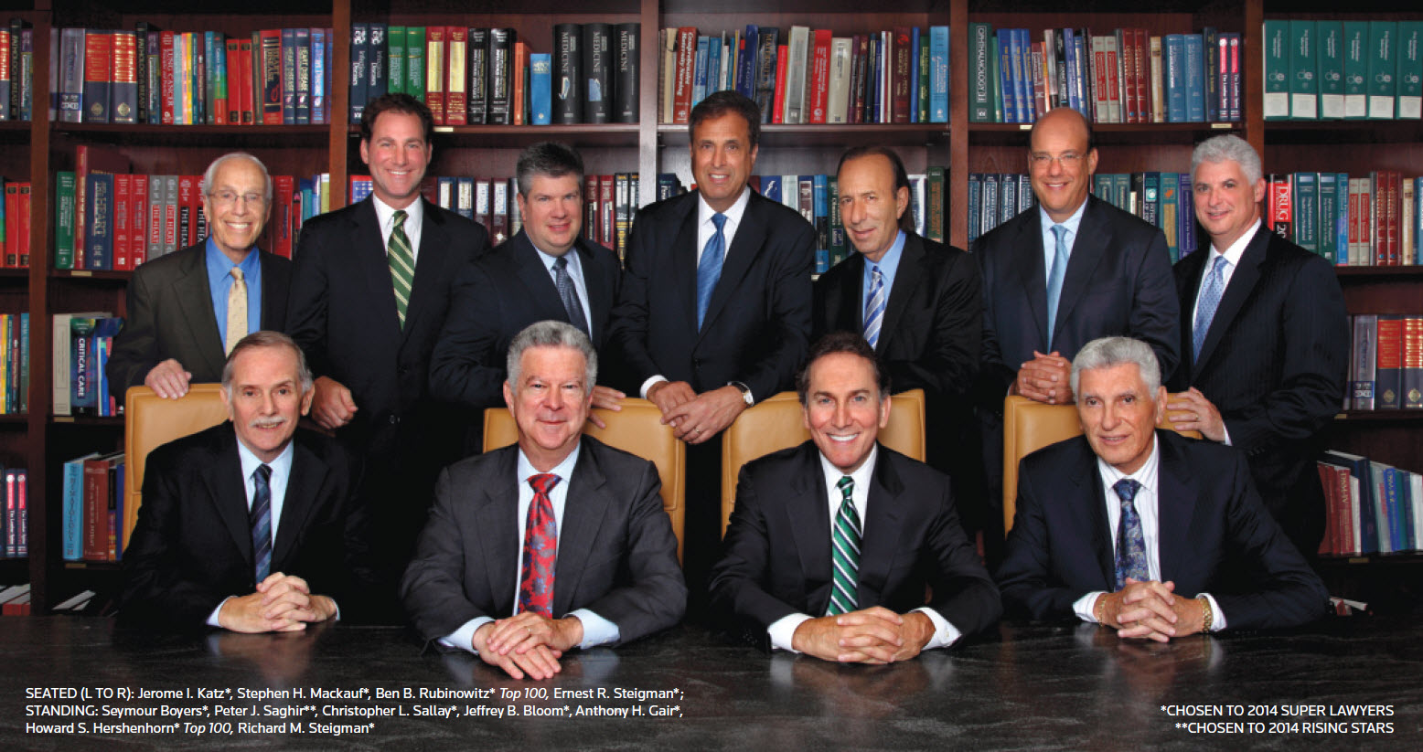 10 Of Our Personal Injury Lawyers Selected For The 2014 New York Super 